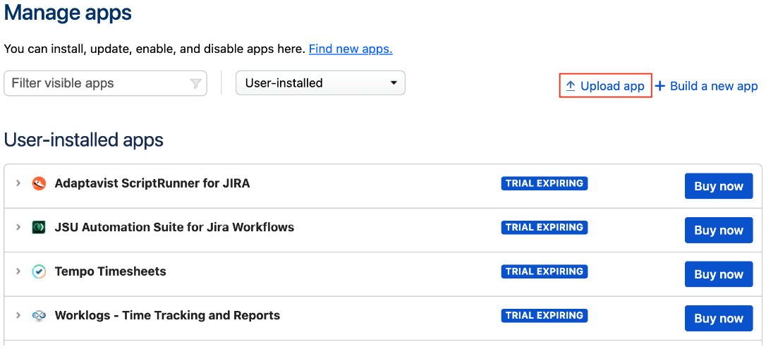 Figure 12.4 – Manually installing an app 