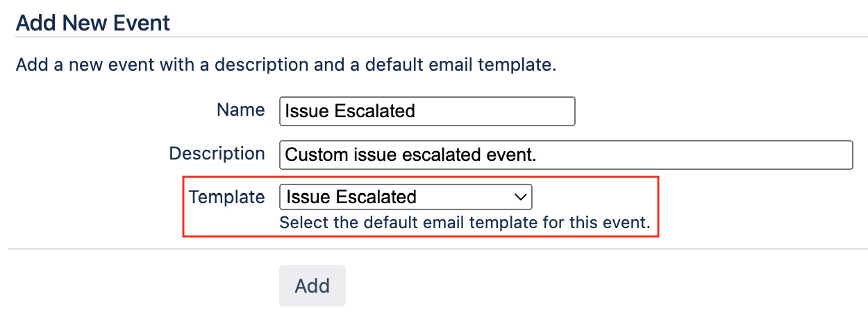 Figure 8.8 – The Add New Event page 