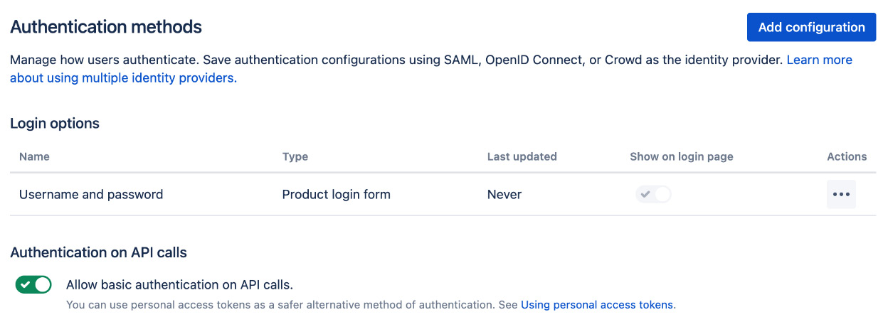 Figure 9.22 – Authentication methods page 