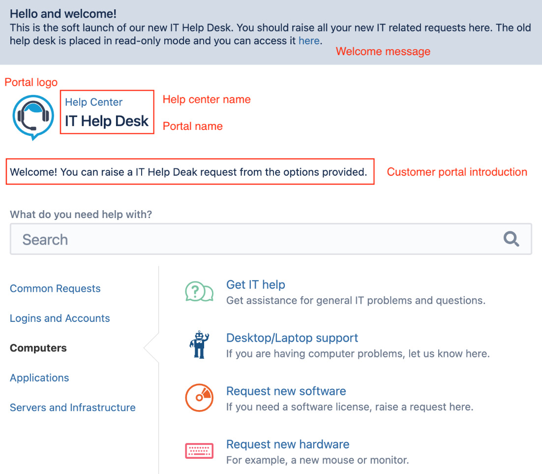 Figure 11.8 – Customized portal 