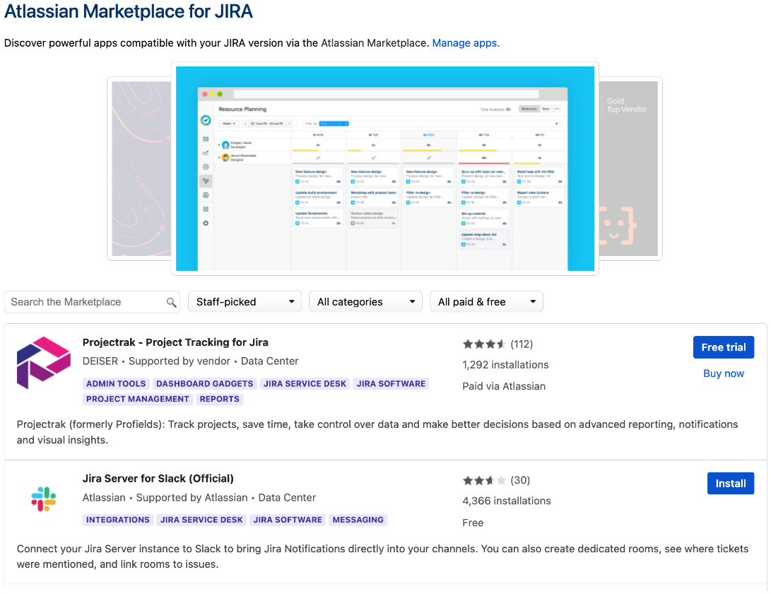 Figure 12.3 – Finding apps in the UPM 