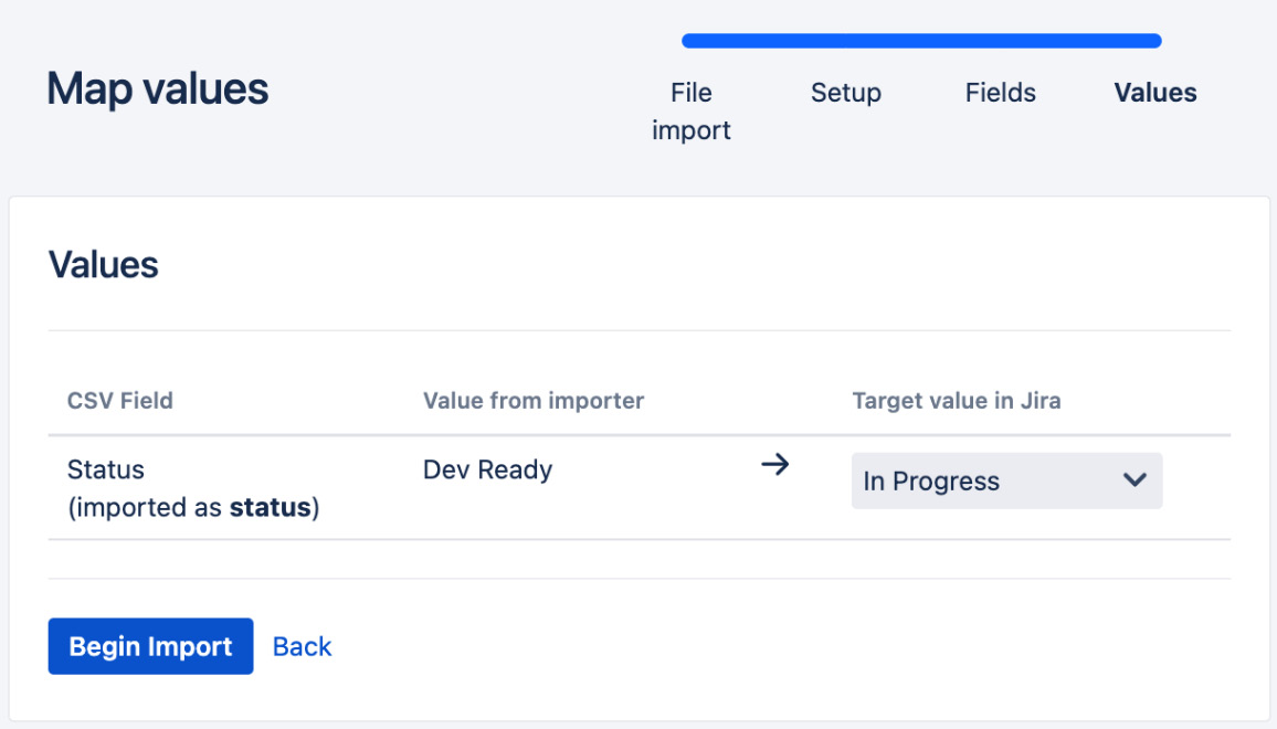 Figure 2.11 – Map values 