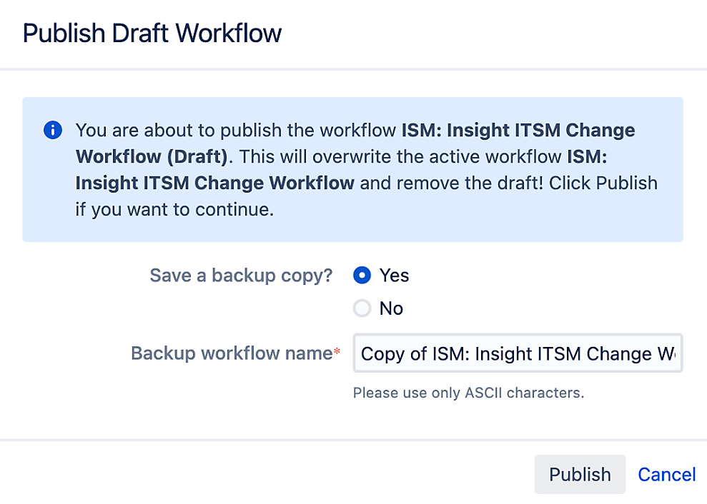 Figure 7.18 – Publish workflow 