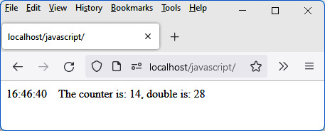 Figure 3.10 – Using the start attribute in the component 