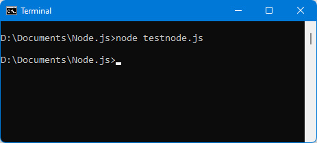 Figure 1.18 – Using a function to display numbers from 1 to 10 