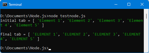 Figure 2.22 – Using the map() method 