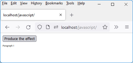 Figure 4.11 – The paragraph decreases in size until it disappears 