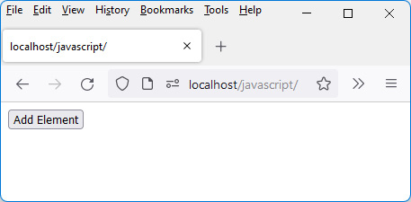 Figure 5.7 – Result displayed with our startup code 