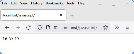 Figure 3.12 – Display as soon as the counter exceeds the value 20 