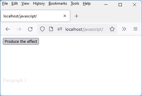 Figure 4.14 – The paragraph becomes almost invisible toward the end of the effect 