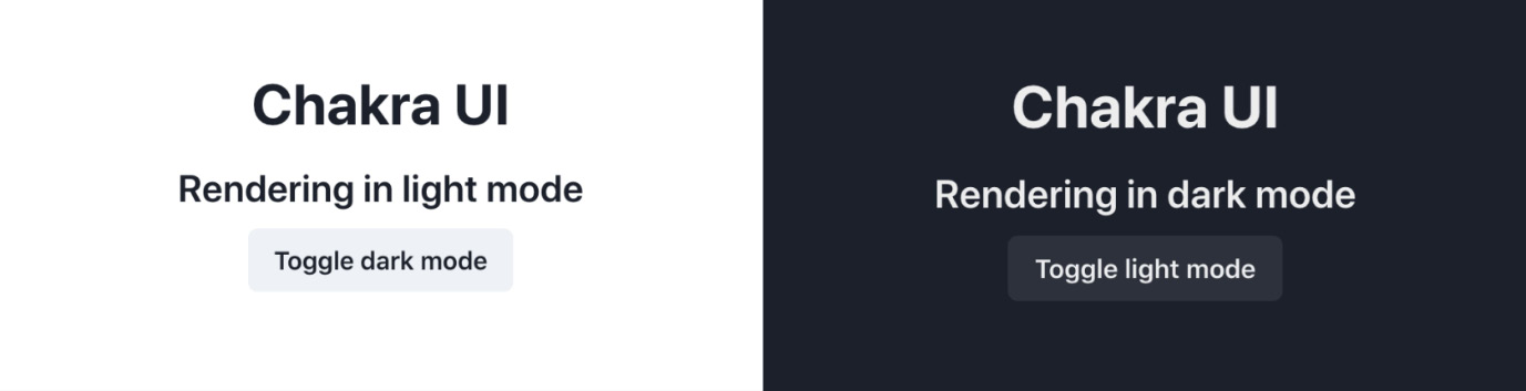 Figure 7.2 – Chakra UI color mode 