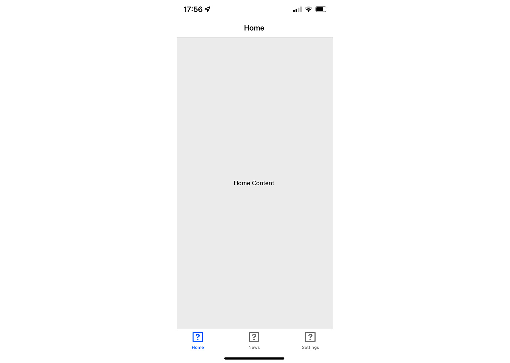 Figure 18.8 – The tab navigator 