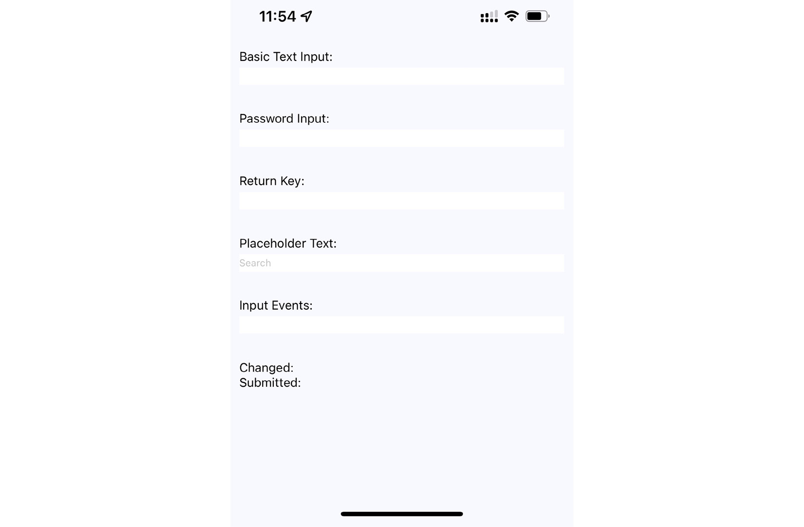 Figure 22.1 – Text input variations 