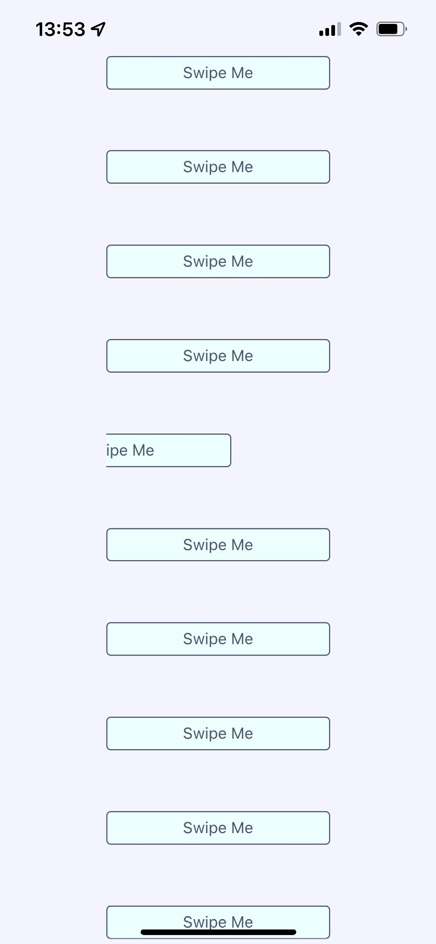 Figure 24.7 – Swiped component 