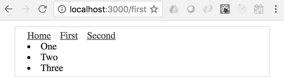 Figure 11.7 – The first page of the Next.js app 
