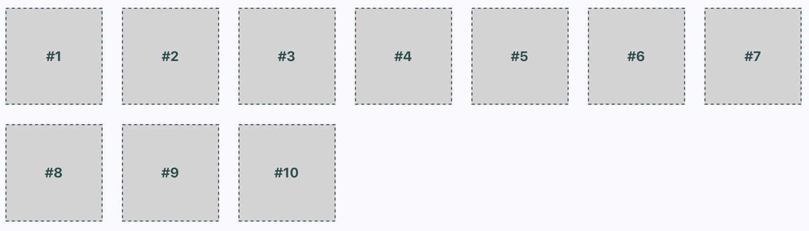 Figure 17.10 – Flexible grids in landscape orientation 