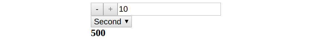 Figure 4.19 – Changing the multiplier value 