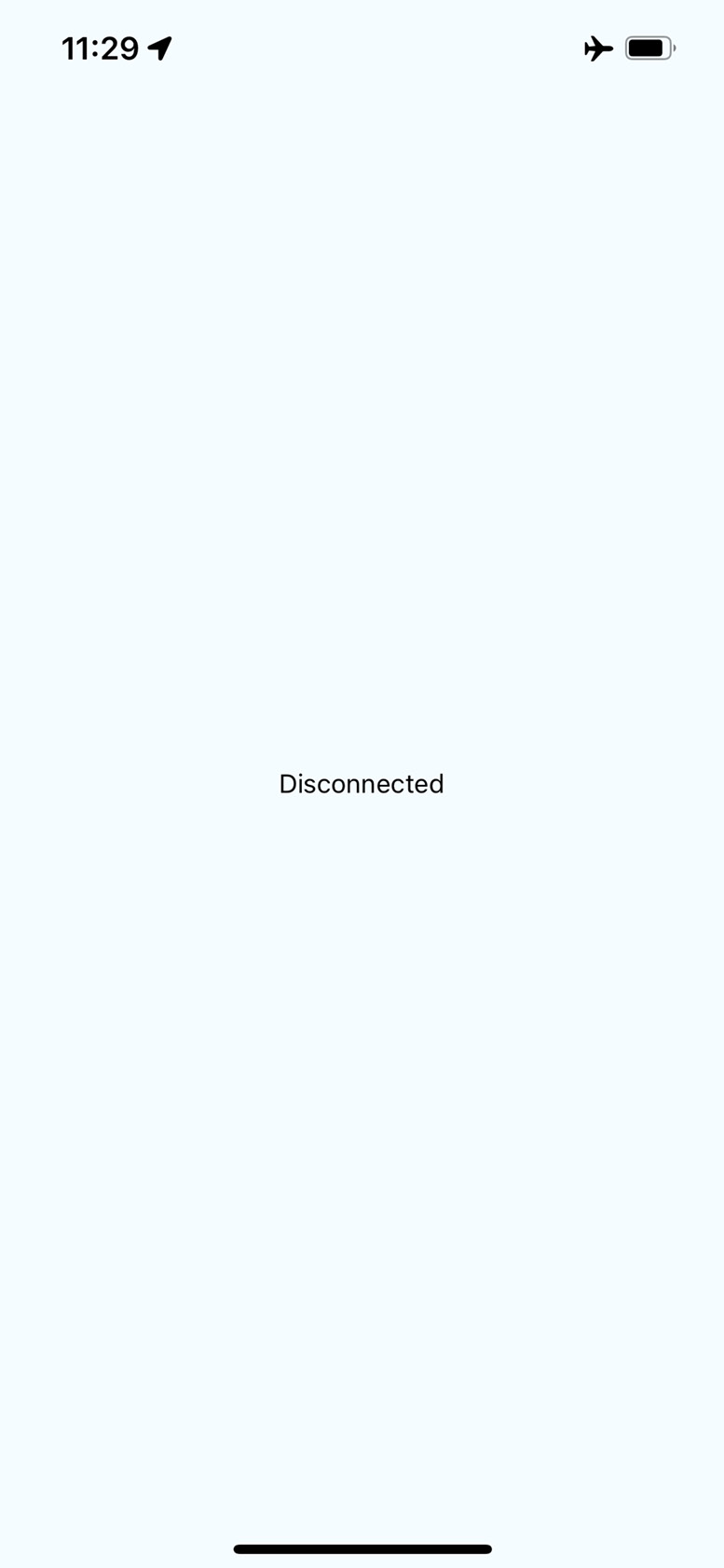 Figure 27.2 – Disconnected state 