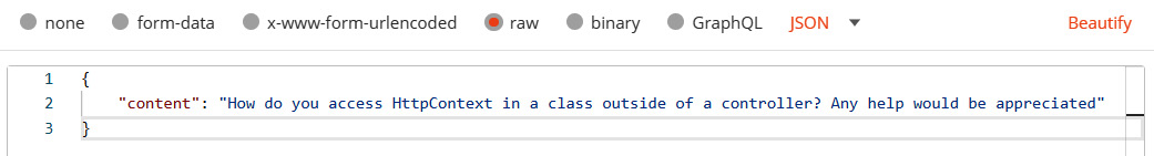 Figure 9.17 – PUT request body 