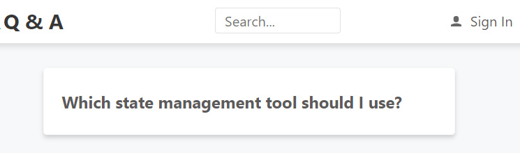 Figure 5.5 – Question page title 