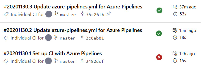 Figure 15.10 – Another successful pipeline execution 