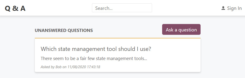 Figure 7.3 – HomePage component connected to the Redux store 