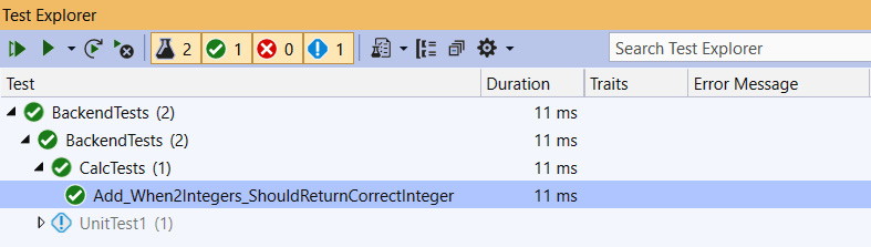 Figure 13.4 – Test result 
