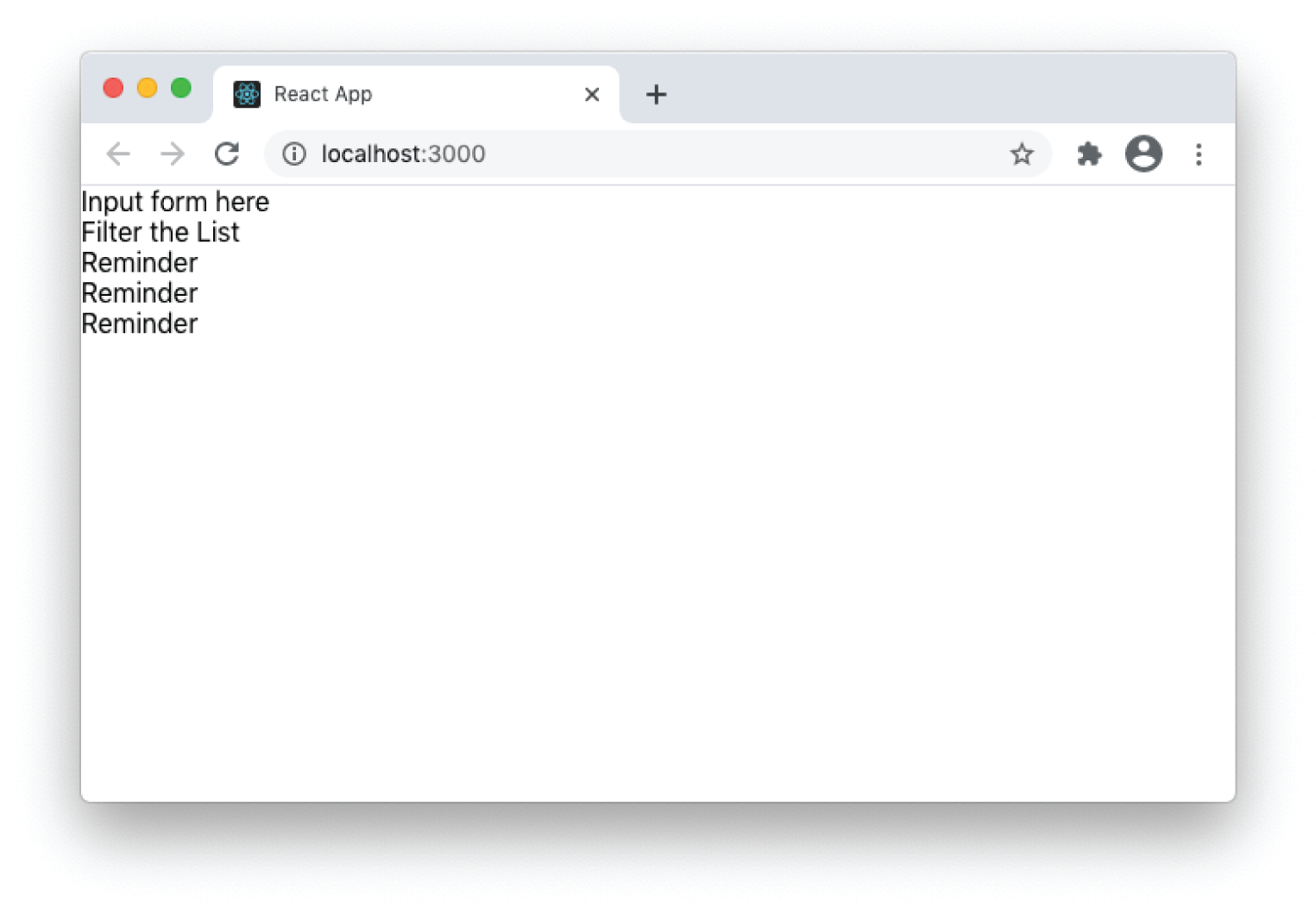 Snapshot shows the first round static version