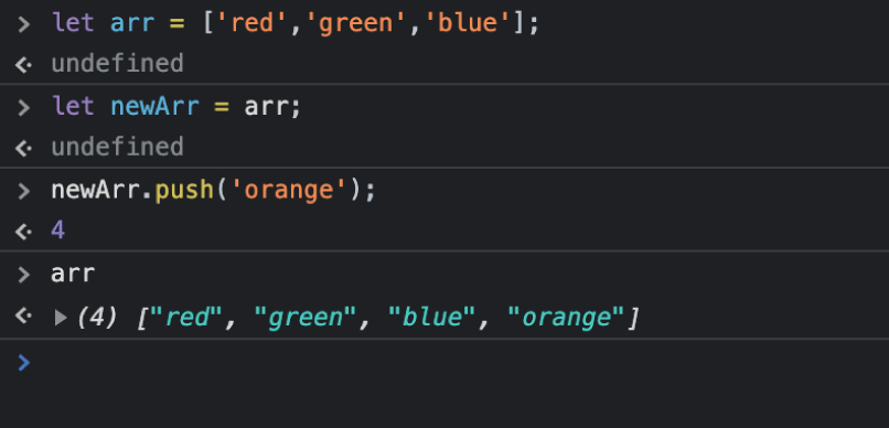 Snapshot shows the result