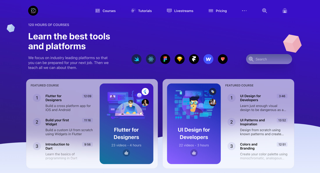 Figure 1.2 – The DesignCode.io website  