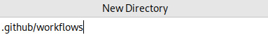 Figure 14.5 – A screenshot of the IntelliJ New Directory dialog 