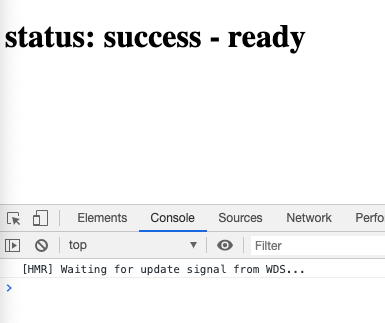 Success: everything works