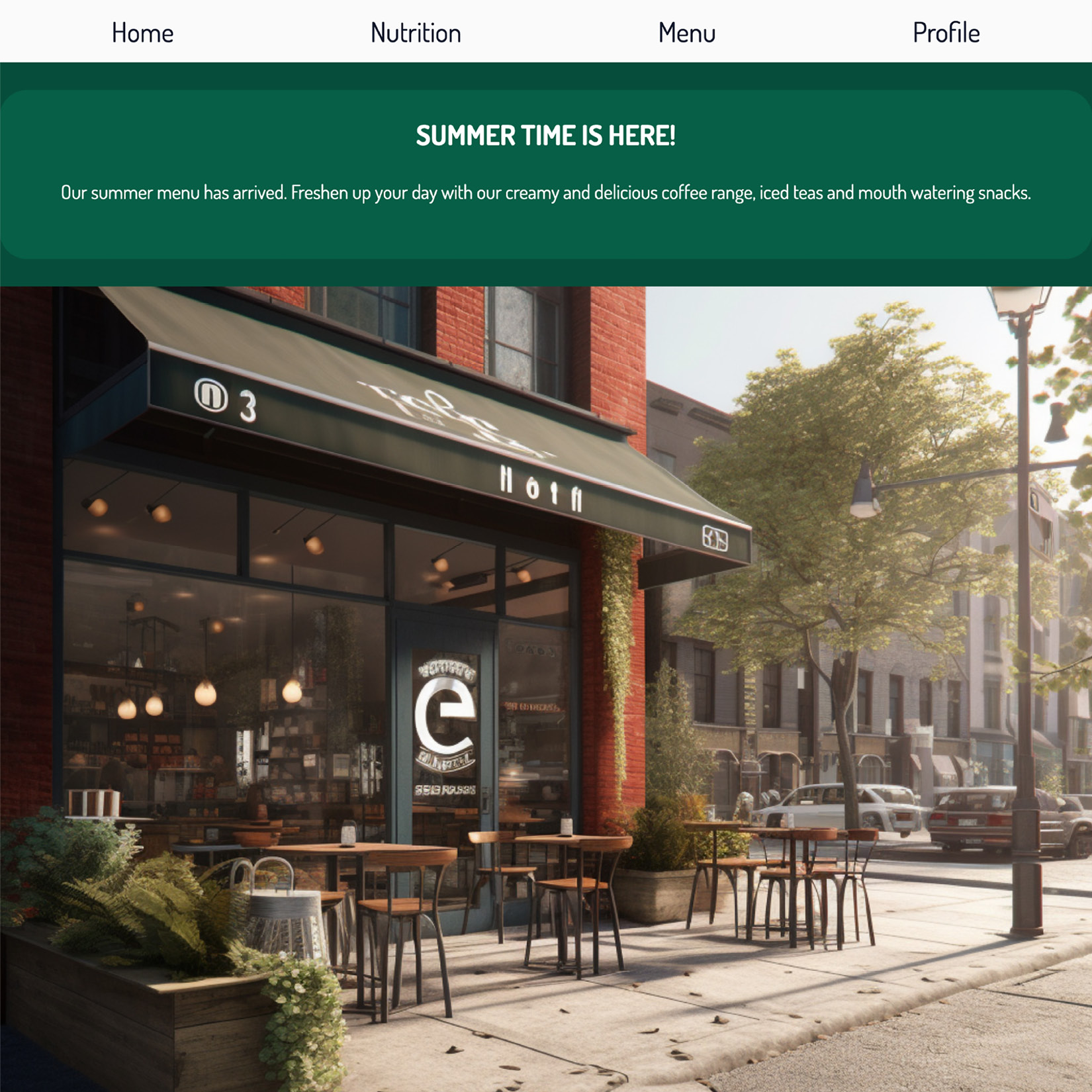 Figure 12.4: Next.js final project home page