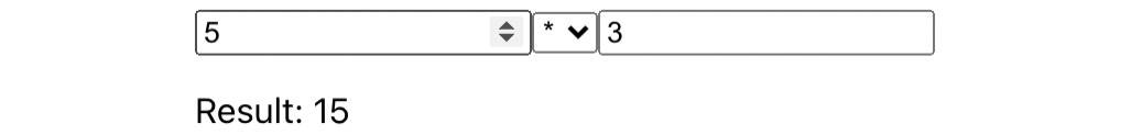 Figure 4.6: User interface of the enhanced calculator 