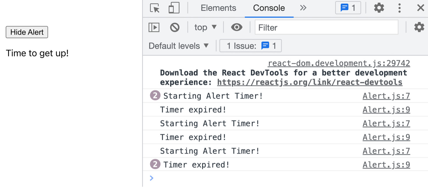 Figure 8.3: Multiple timers are started 