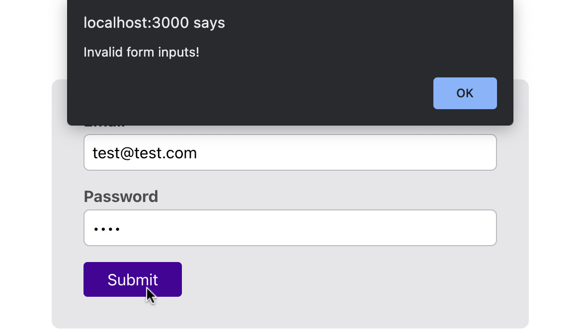 Figure 10.6: The running starting project 