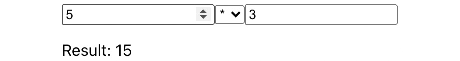 Figure 4.4: User interface of the enhanced calculator 