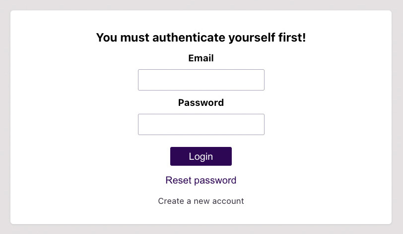 Figure 9.17: The running starting project 