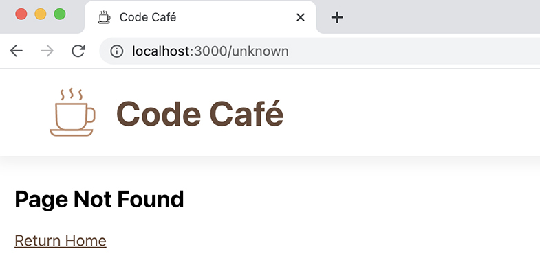 New “Page Not Found”