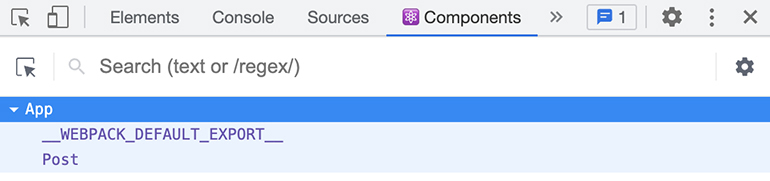 Anonymous component name