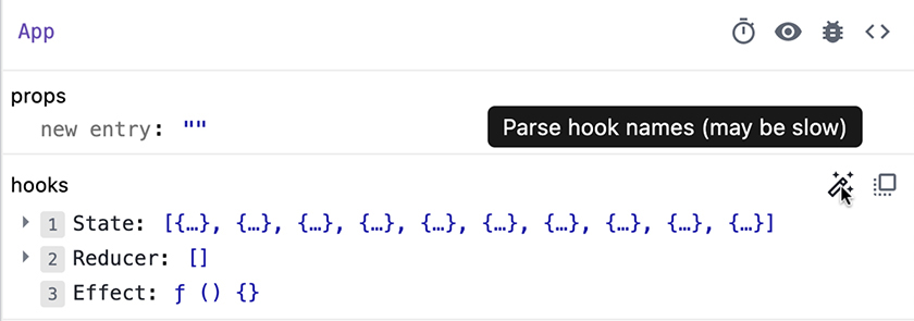 Parsing the hook names