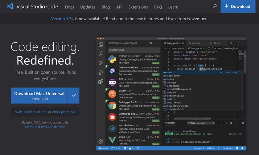 Downloading Visual Studio Code