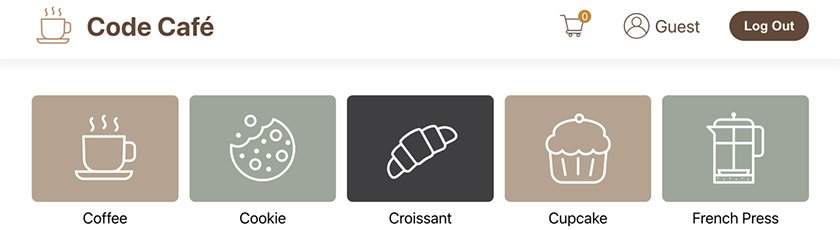 No orders link for a logged-in guest