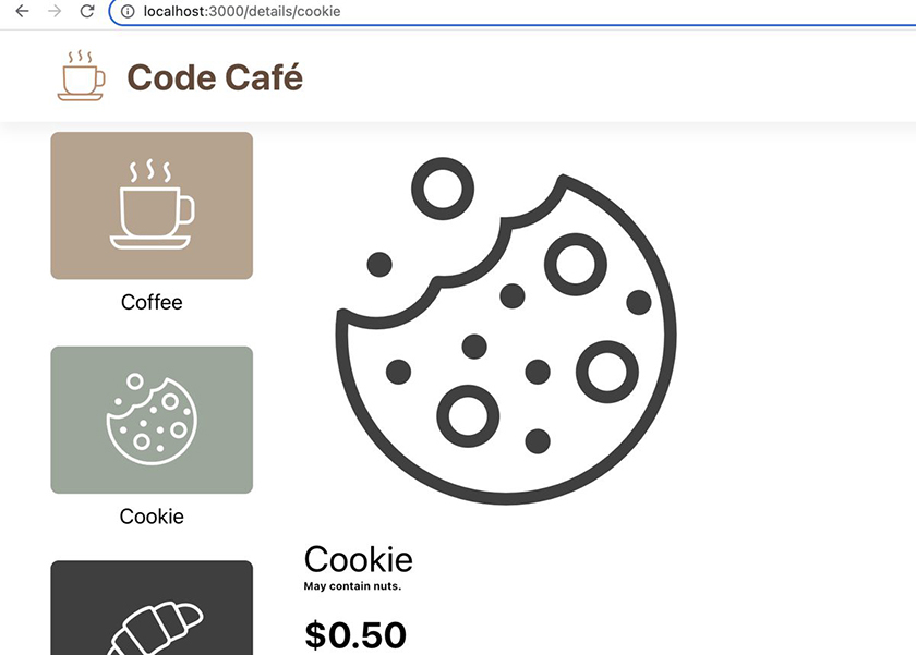 Completed DetailItem