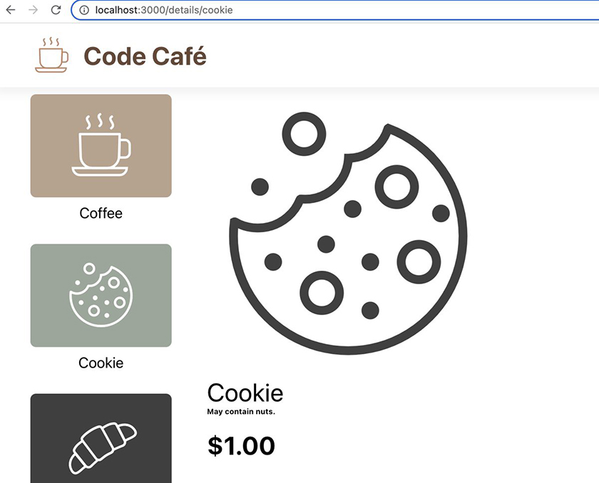 Conditionally rendering the cookie description