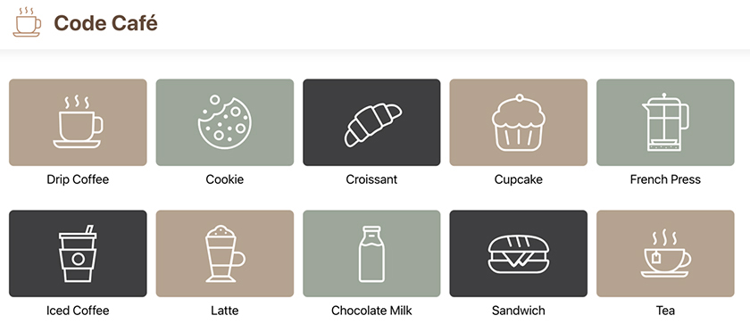 Header in the browser
