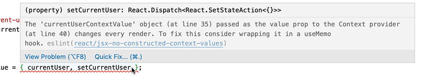 Constructed context error