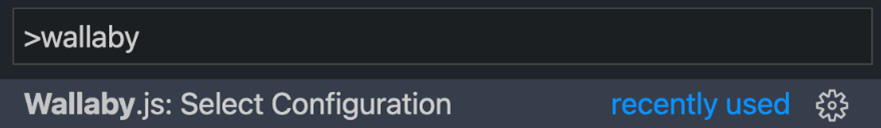 Figure 6.27 – Select Configuration  