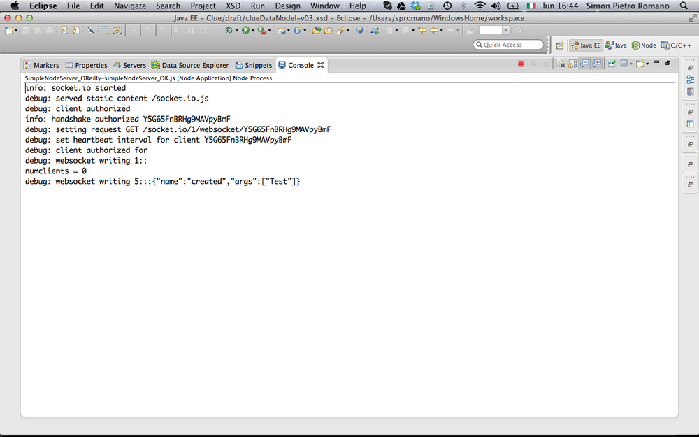 Signaling server managing inititator’s request