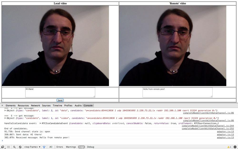 Data channel: Initiator getting Joiner’s answer